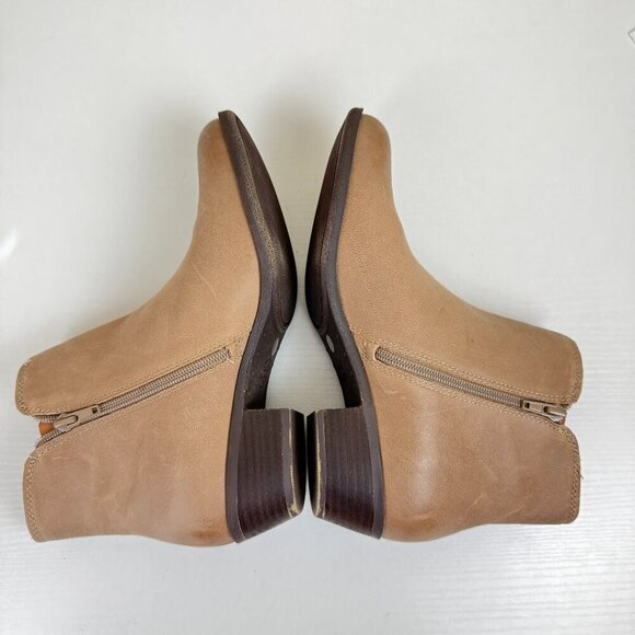 Lucky Brand Women EUC Lucky Brand Bylsea Leather Ankle Boots